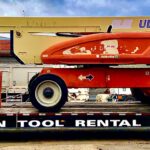 125' Boom Lift Transported