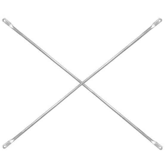 Scaffold cross brace for frame scaffolding, 9 ft closed, opens to an 8 ft bay