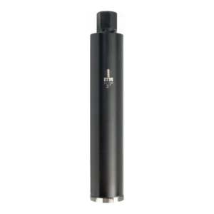 Diamond core bit for a core drill