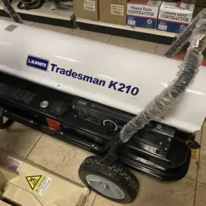 L.B. White Tradesman K210 kerosene heater rental in Brooklyn NYC
